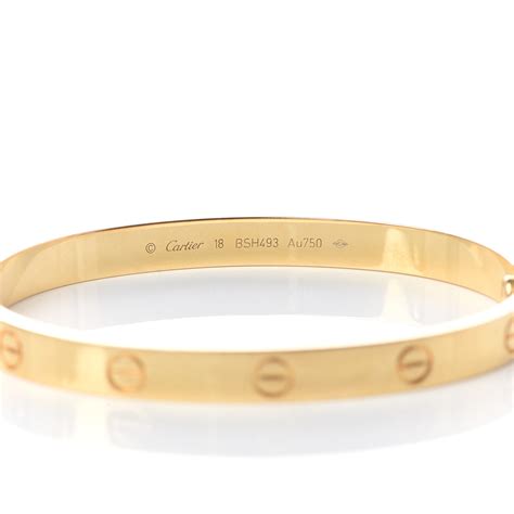 18k gold cartier bracelet|cartier bracelet women 18k new.